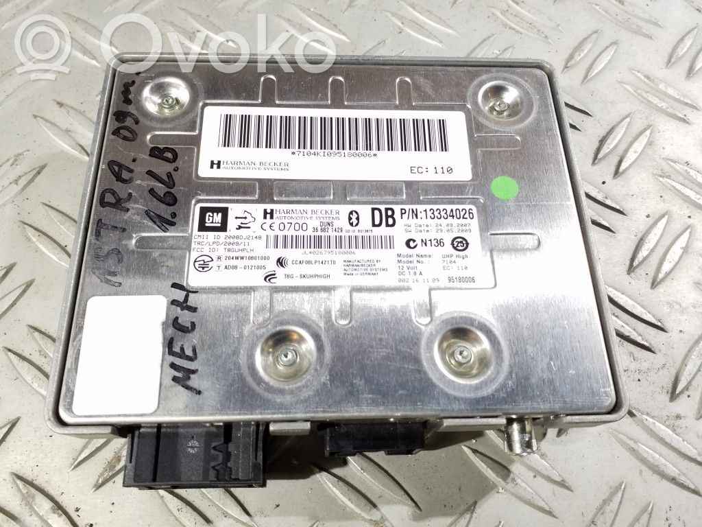 Bluetooth control unit module   13334026,366821429,95180006