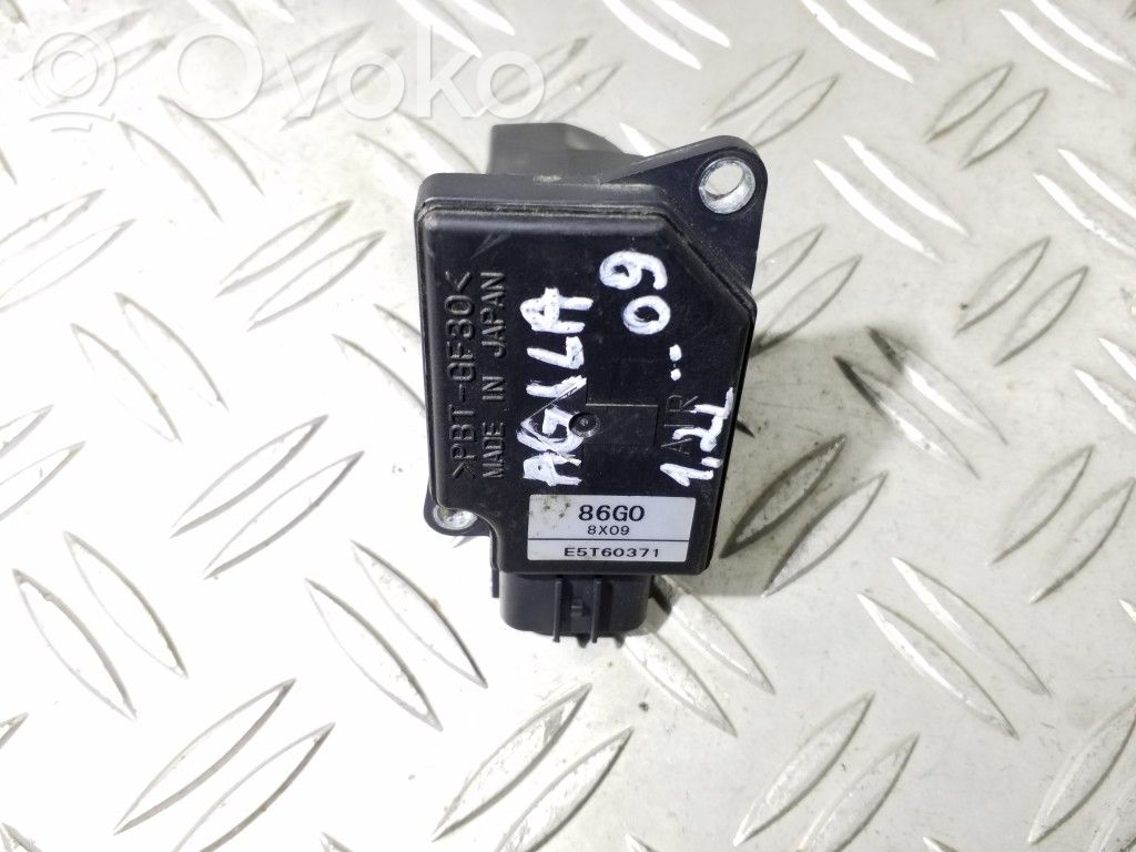Opel Agila B Mass air flow meter 