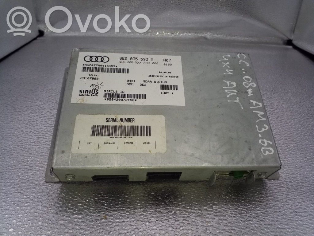 Volkswagen PASSAT CC Head unit multimedia control 
