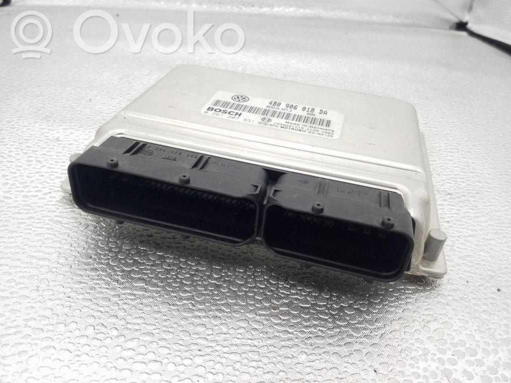 Engine control unit/module ECU   4B0906018DA,0261207931