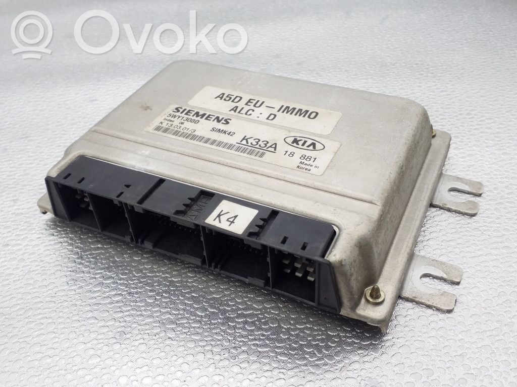 Engine control unit/module ECU   5WY1308D,SIMK42,K33A