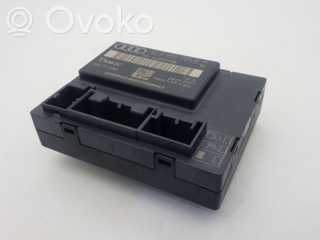 Unité de commande module de porte   4L0959795B,4L0910795B