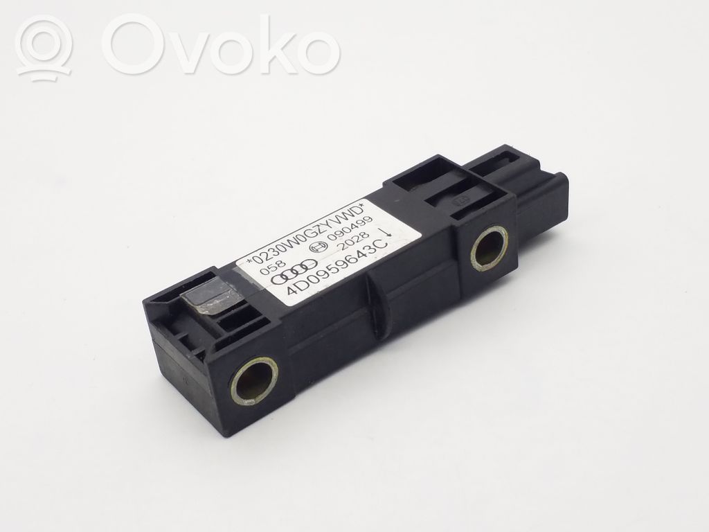Audi A8 S8 D2 4D Airbagsensor Crashsensor Drucksensor 