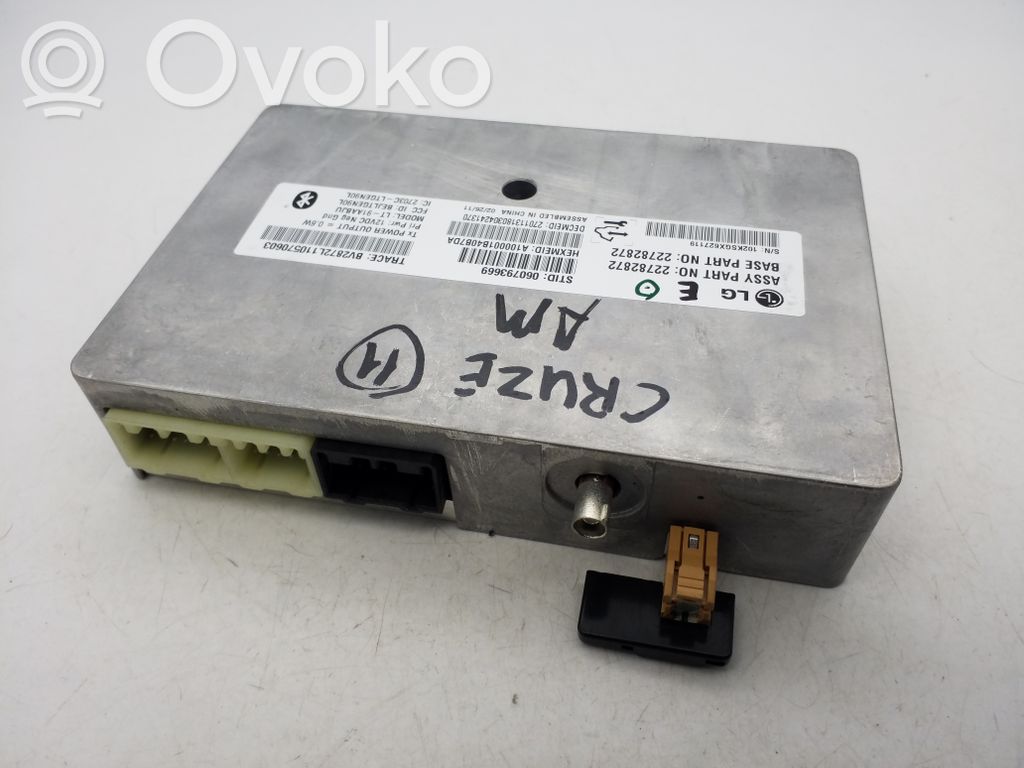 Chevrolet Cruze Bluetooth control unit module 
