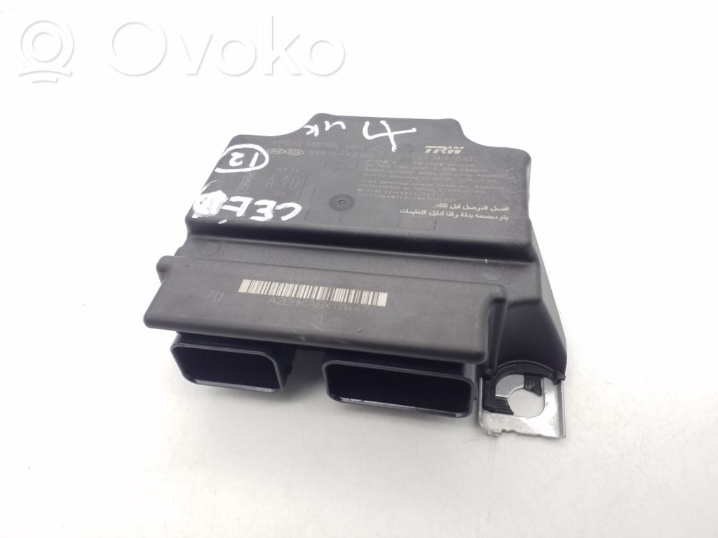 KIA Ceed Module de contrôle airbag 