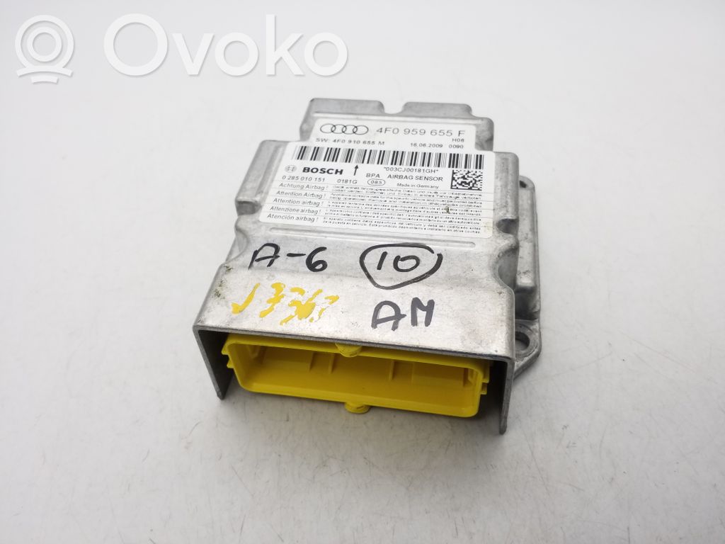 Audi A6 S6 C6 4F Airbag control unit/module 