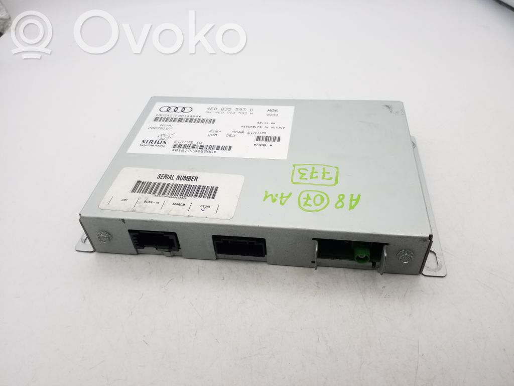 Audi A8 S8 D3 4E Head unit multimedia control 