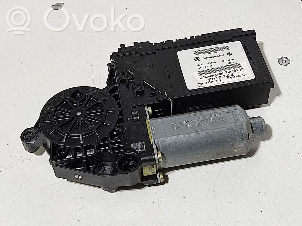 Volkswagen Phaeton Silnik regulatora szyby drzwi przednich 