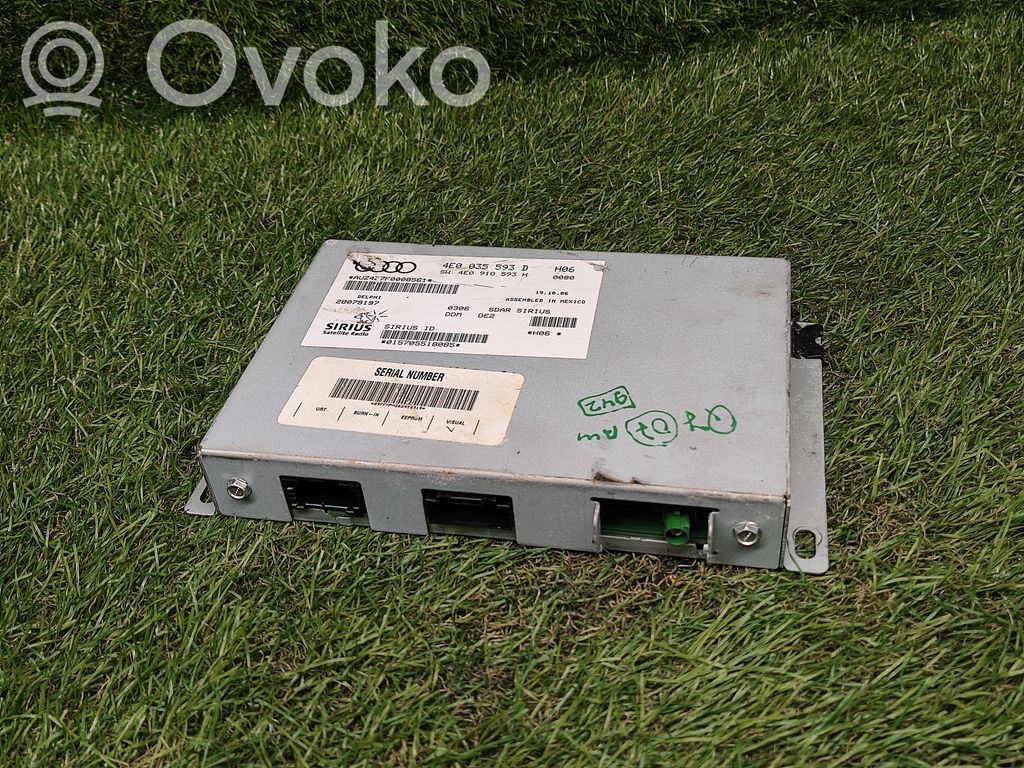 Audi Q7 4L Head unit multimedia control 