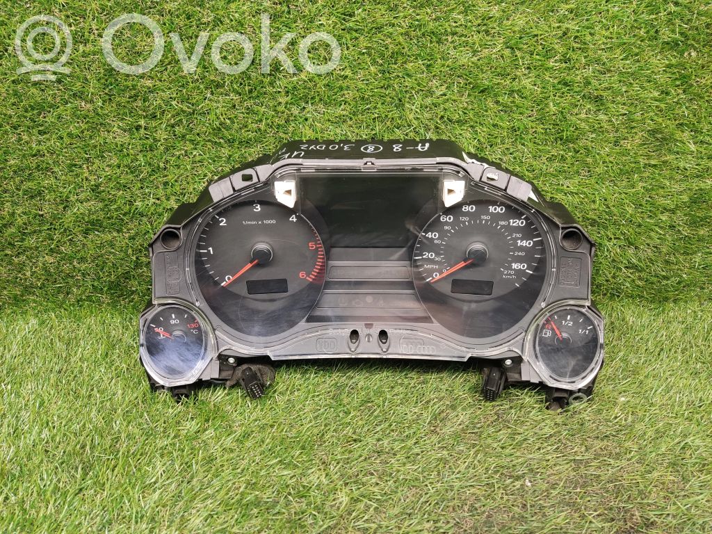 Audi A8 S8 D3 4E Speedometer (instrument cluster) 