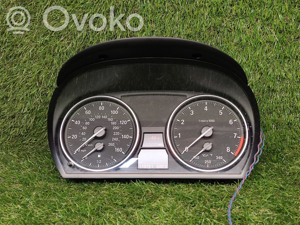 BMW 3 E92 E93 Speedometer (instrument cluster) 