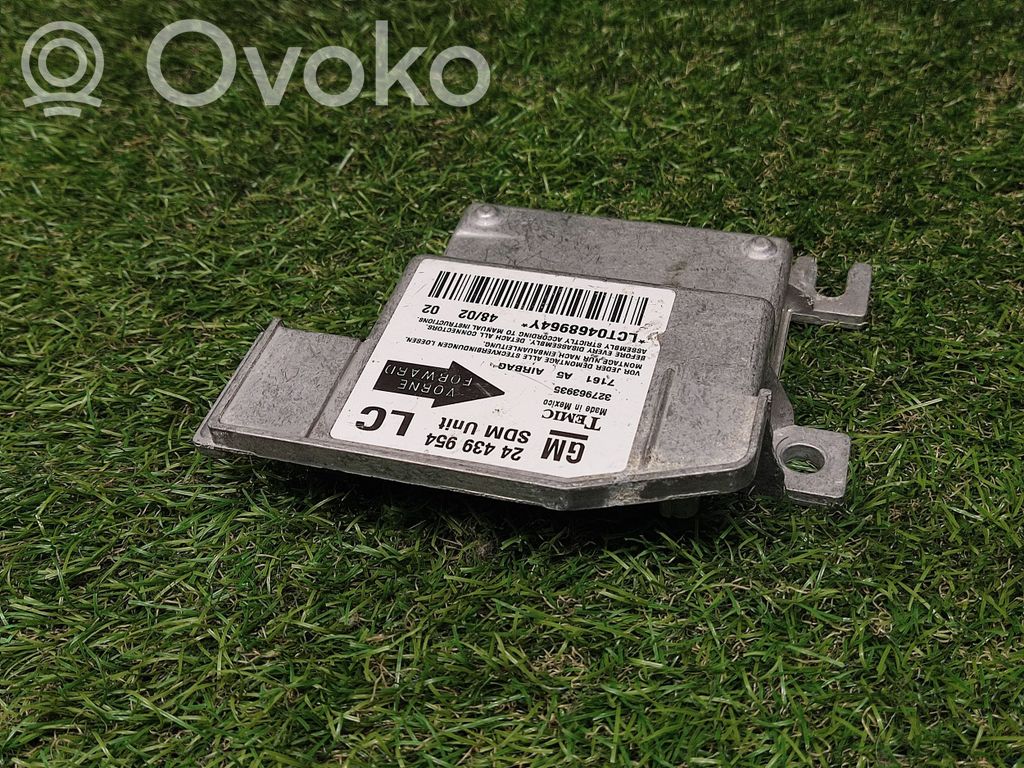Opel Corsa C Airbag control unit/module 