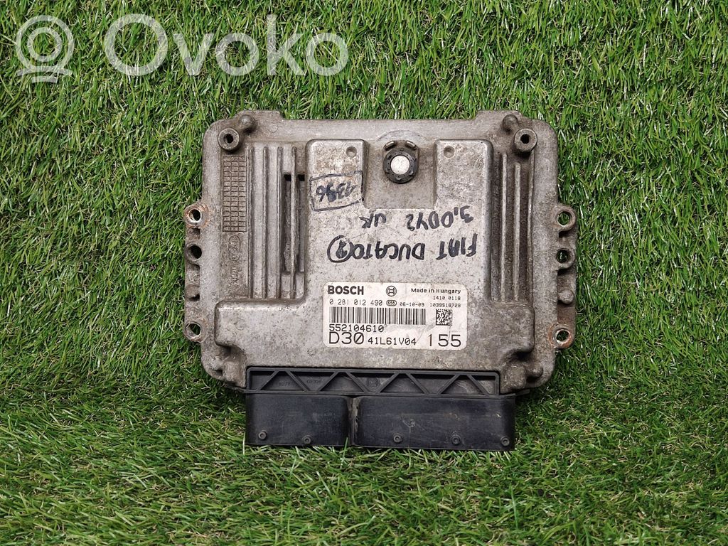 Fiat Ducato Engine control unit/module ECU 