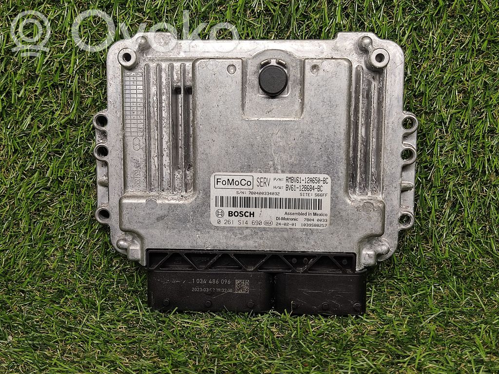 Engine control unit/module ECU   RMBV6112A650BC,BV6112B684BC,0261S14690