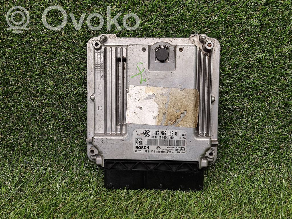Engine control unit/module ECU   1K0907115Q,8P0907115B,0261S02470