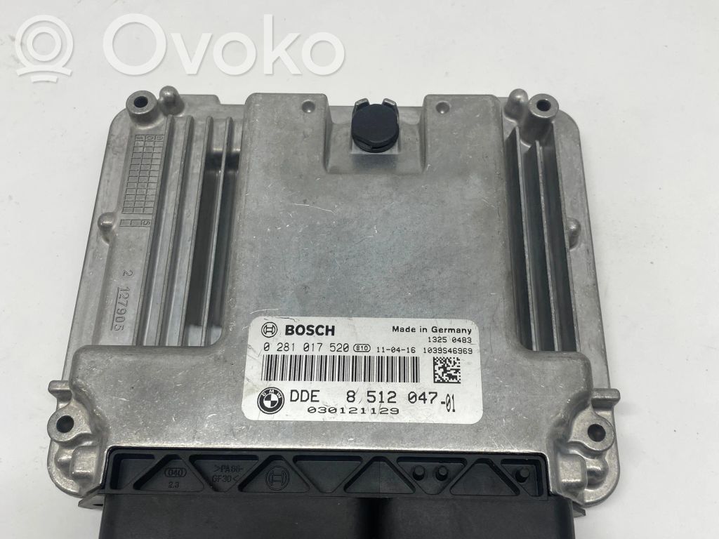 Engine control unit/module   8512047,1039S46969,030121129,0281017520,0281017526
