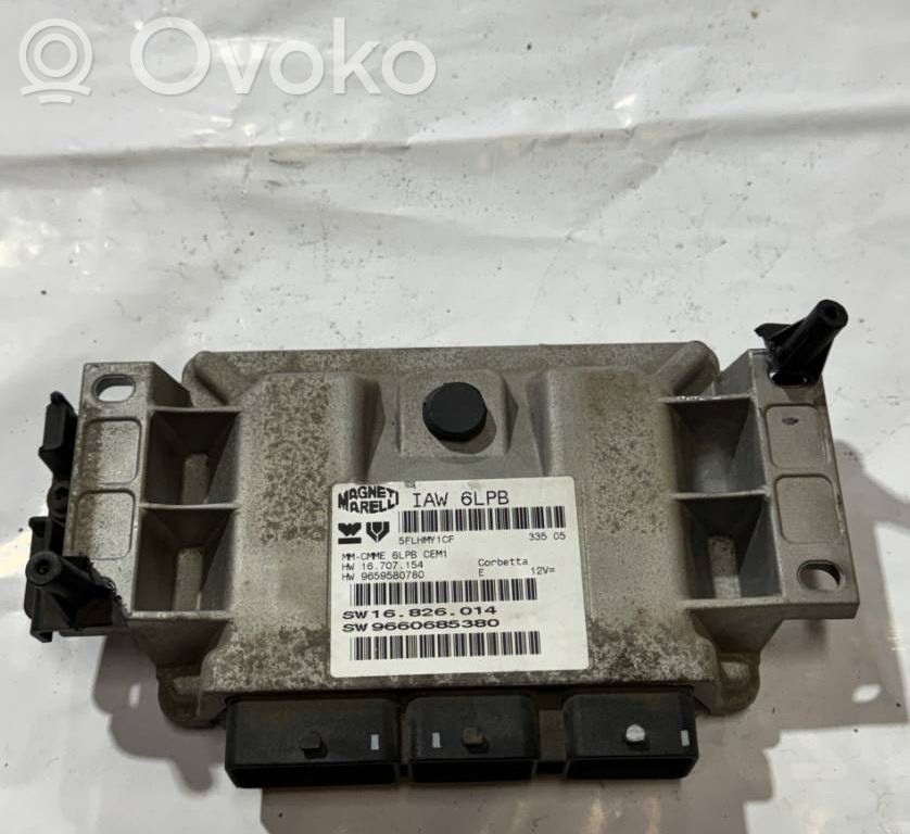 Peugeot 407 Engine control unit/module 