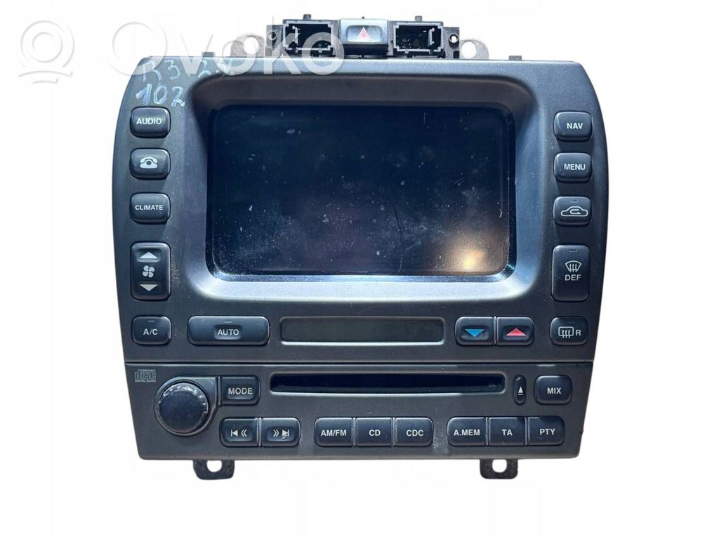 Jaguar S-Type Panel / Radioodtwarzacz CD/DVD/GPS 