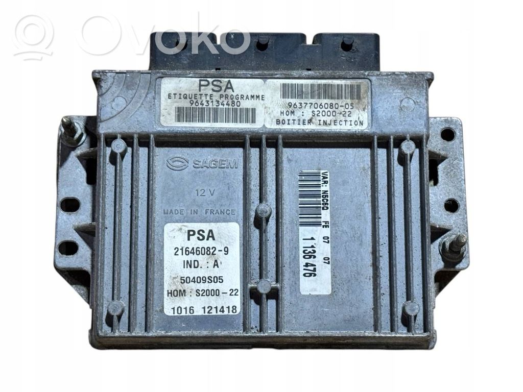 Peugeot 306 Engine control unit/module 