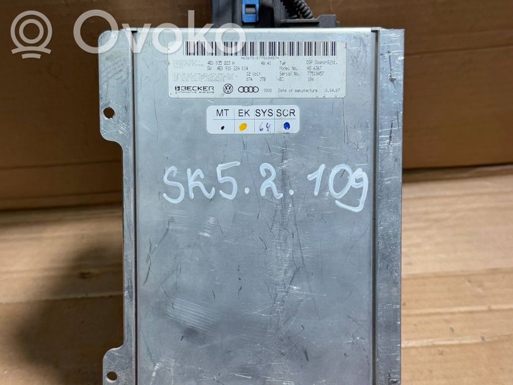 Amplificador de sonido   4E0910224,4E0035223H