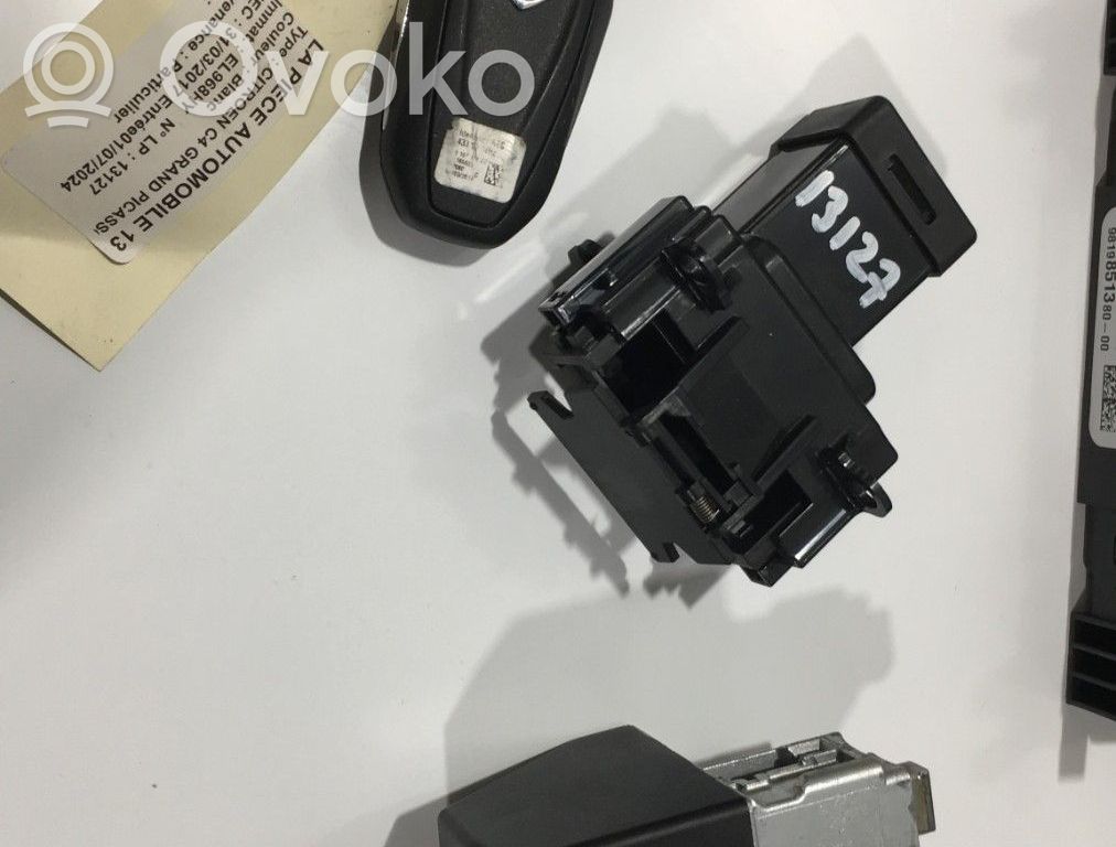 Citroen C4 Grand Picasso Engine ECU kit and lock set 