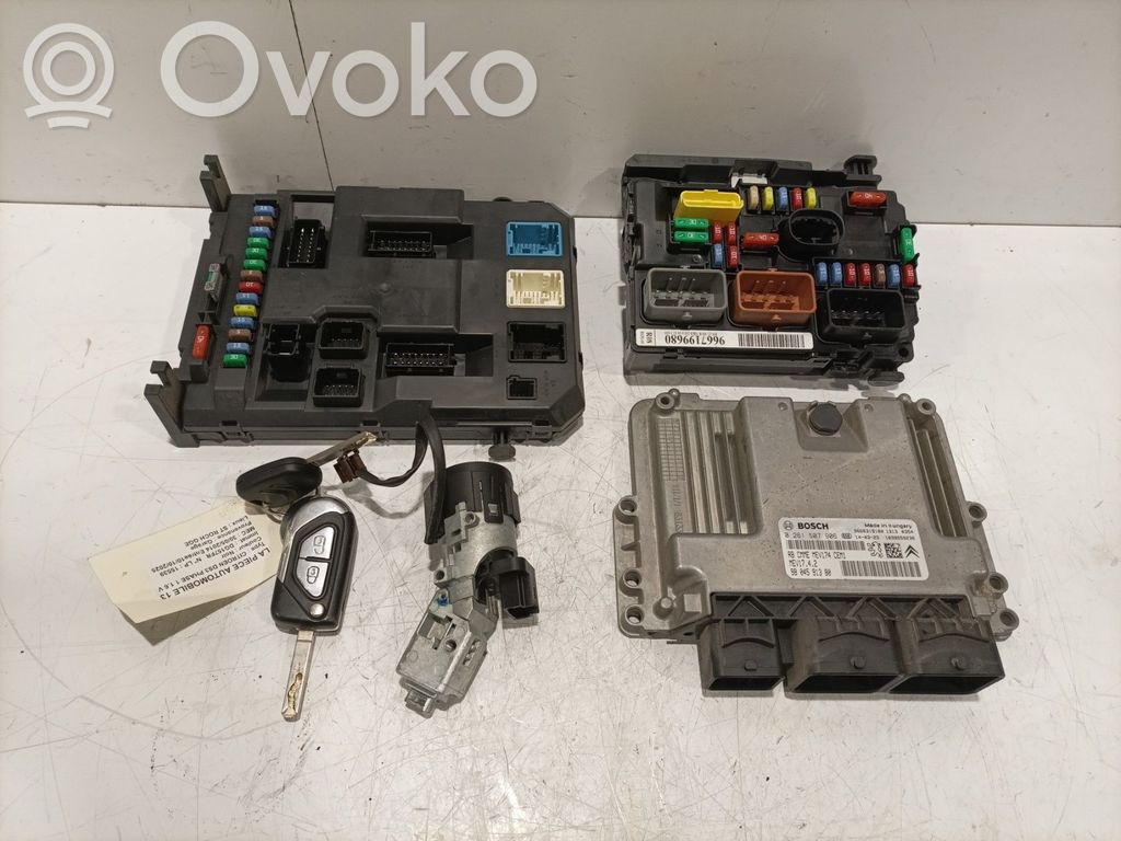 Citroen DS3 Engine ECU kit and lock set 