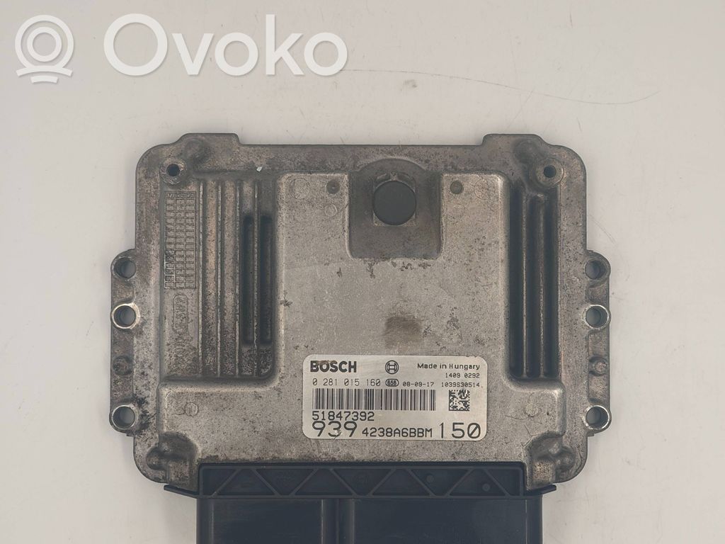 Alfa Romeo 159 Calculateur moteur ECU 