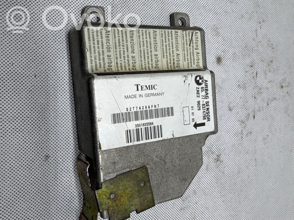 Airbag control unit/module   65778374798,ZAE29029