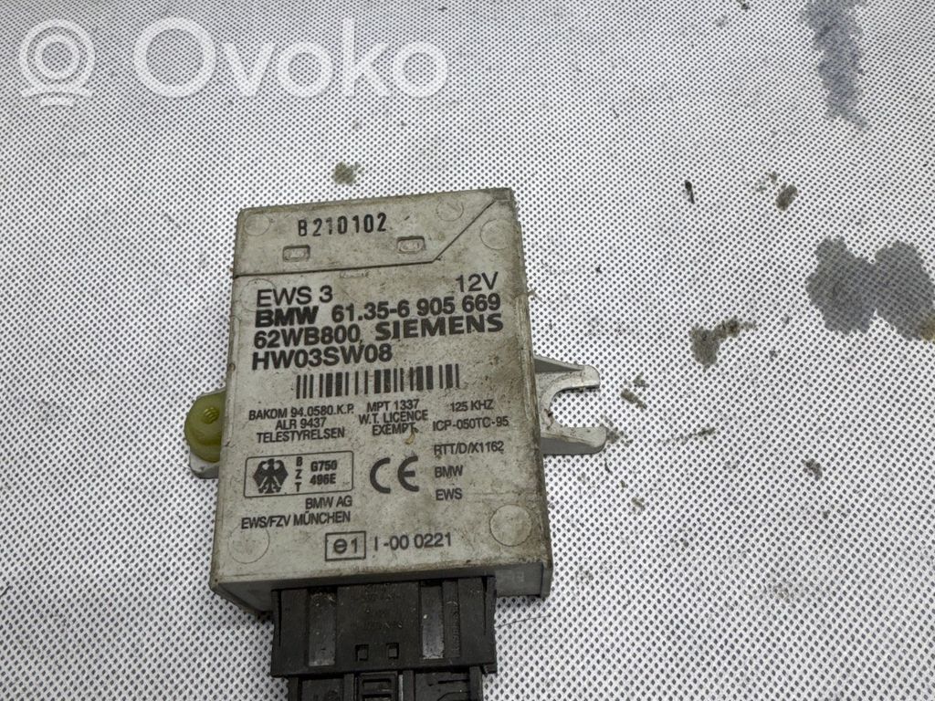 BMW 3 E46 Immobilizer control unit/module 
