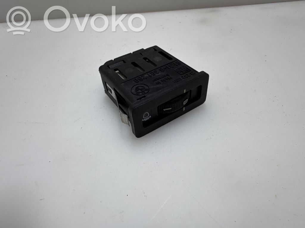 BMW 5 E34 Headlight level height control switch 