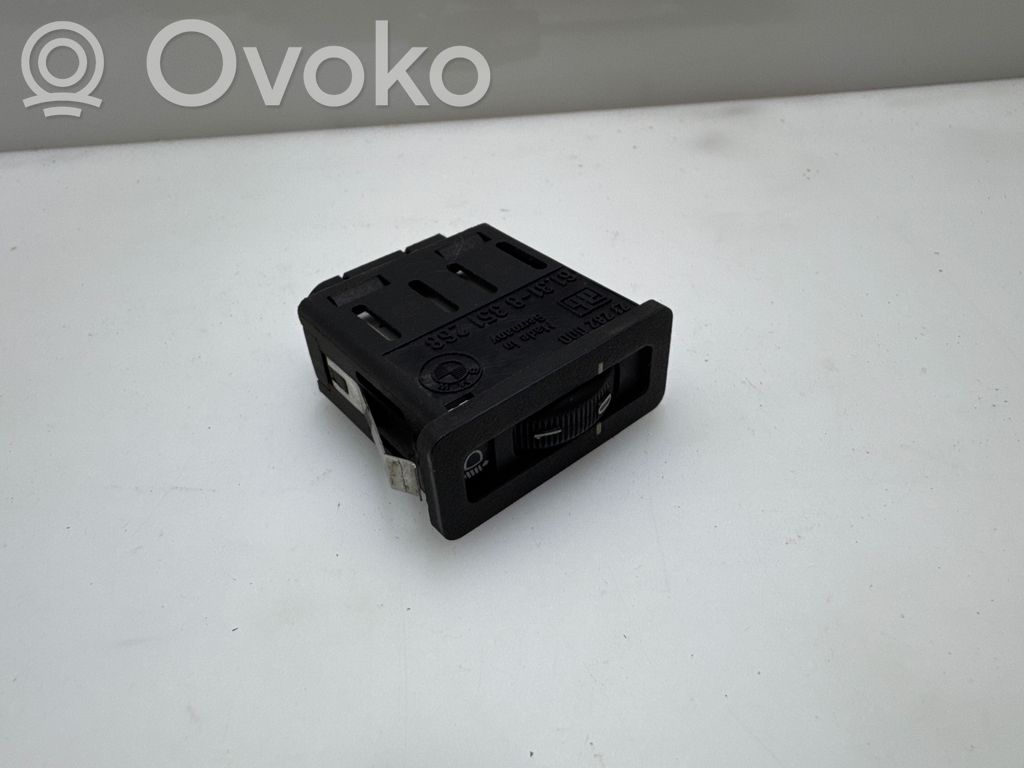 BMW 5 E34 Headlight level height control switch 