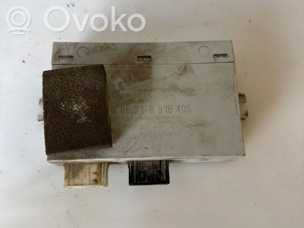 BMW 3 E46 Parkošanas (PDC) vadības bloks 