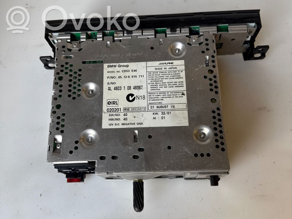 BMW 3 E46 Radio / CD-Player / DVD-Player / Navigation 