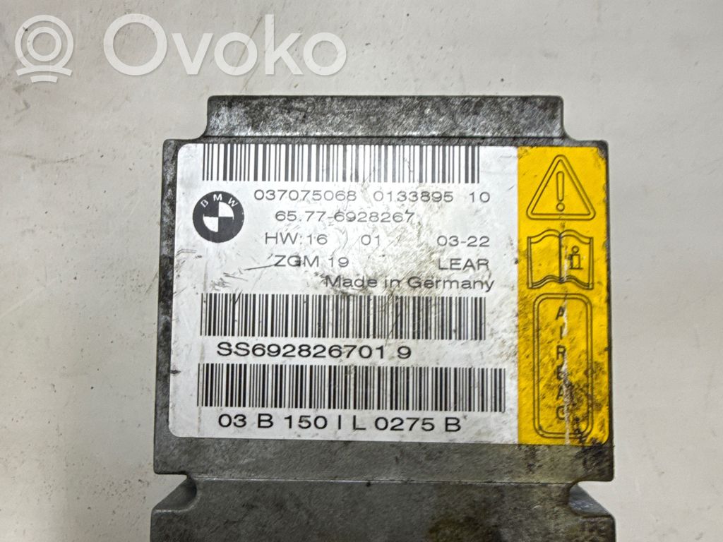 BMW 7 E65 E66 Airbag control unit/module 