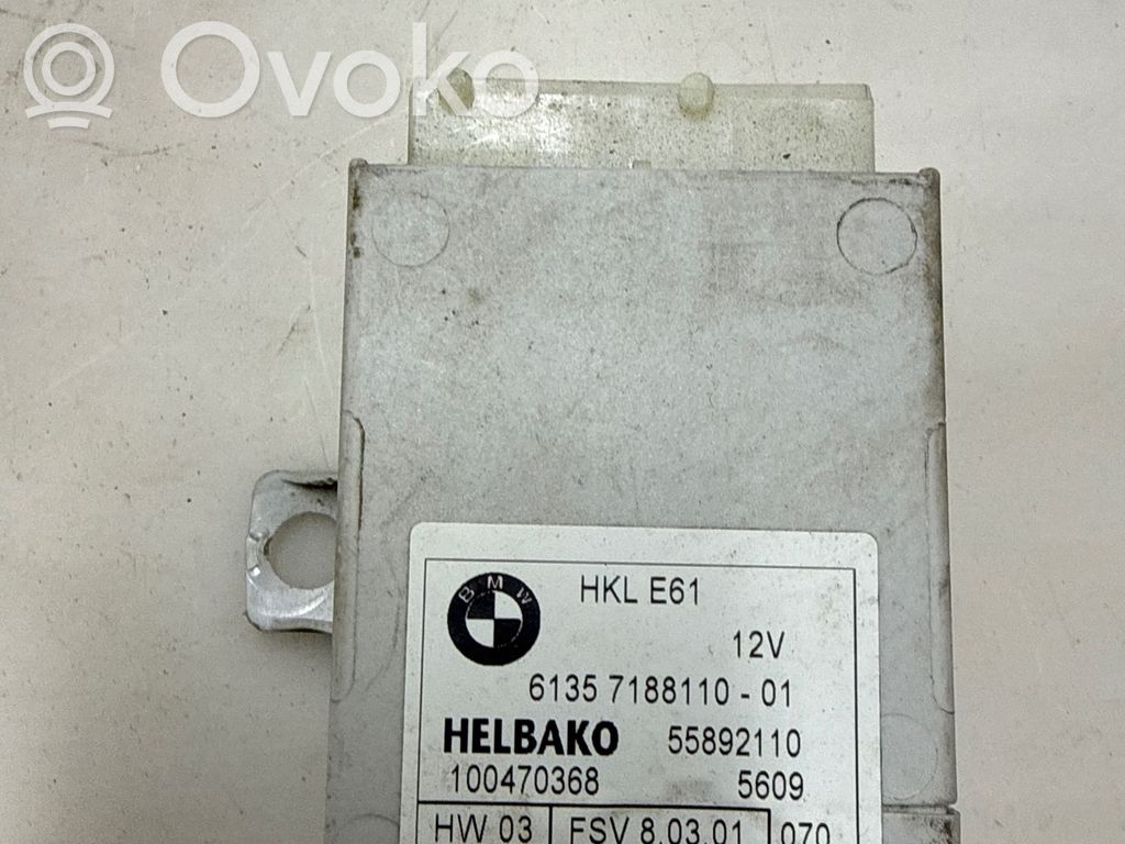 BMW 7 E65 E66 Tailgate/trunk control unit/module 