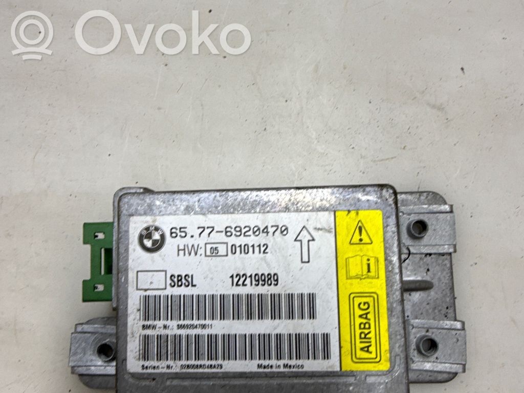 BMW 7 E65 E66 Airbag control unit/module 