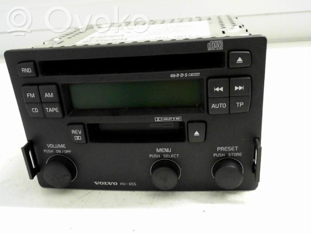Volvo S40, V40 Radio/CD/DVD/GPS head unit 