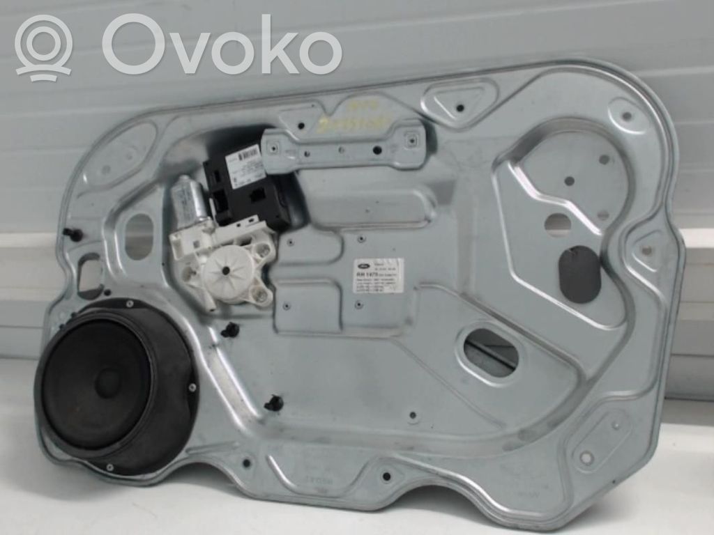 Ford C-MAX I Front door window regulator with motor 