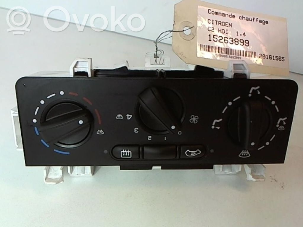 Citroen C2 Climate control unit 