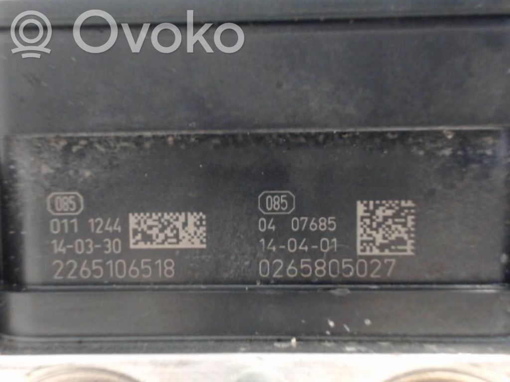 Renault Kangoo II ABS bloks 