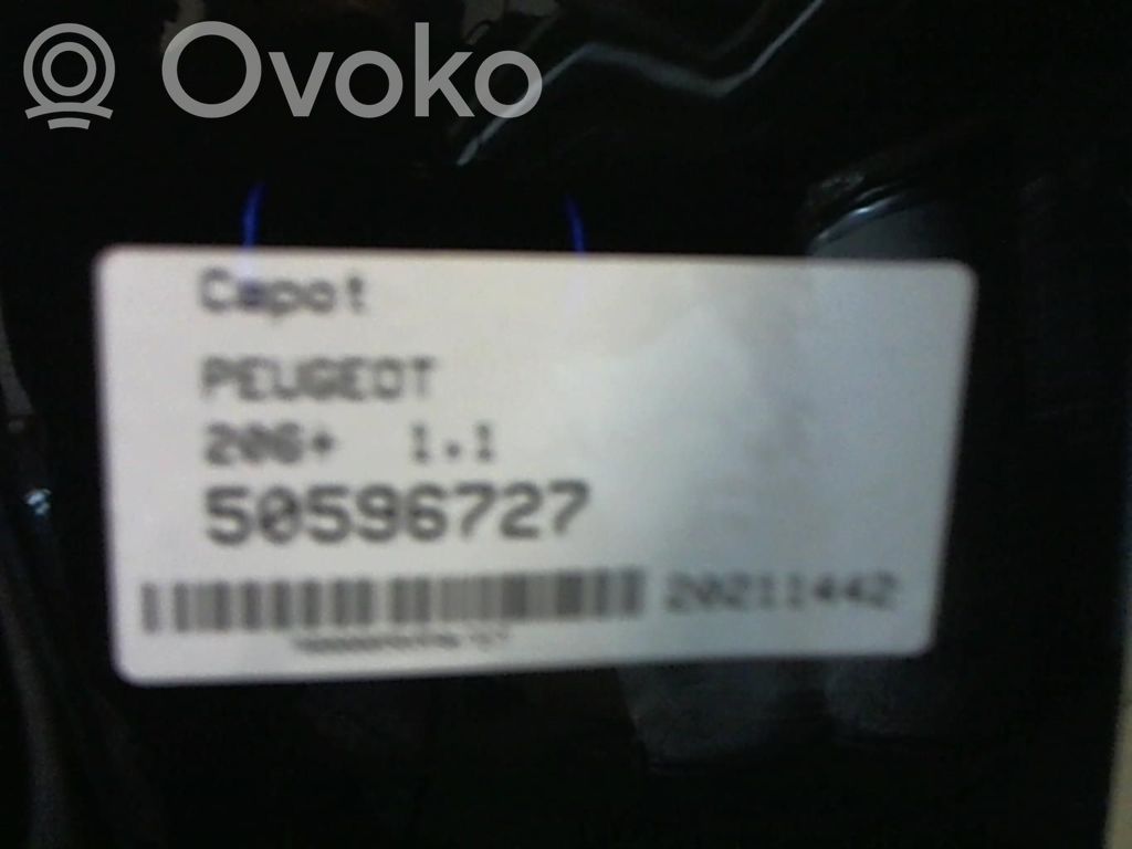 Peugeot 206+ Капот двигателя 