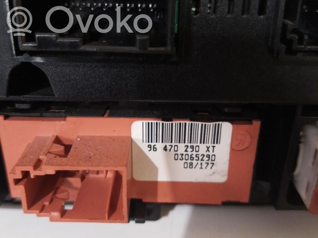 Peugeot 407 Climate control unit 