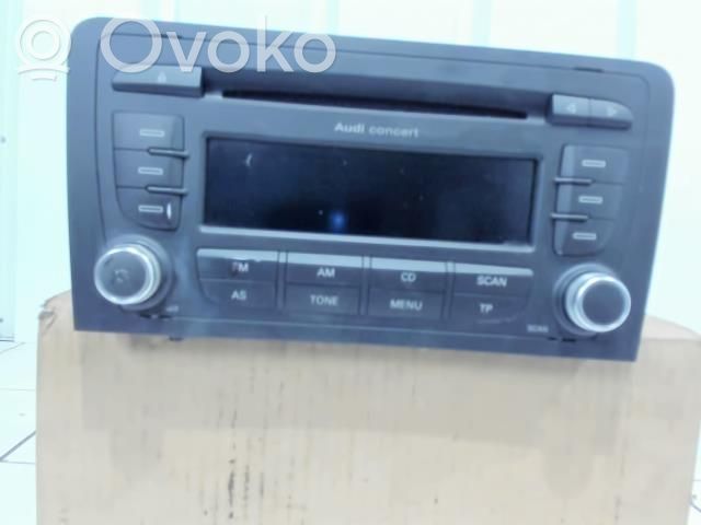 Audi A3 S3 8P Panel / Radioodtwarzacz CD/DVD/GPS 