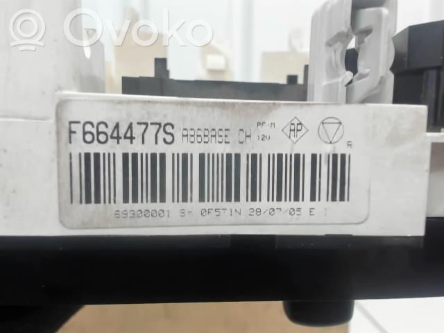 Citroen C2 Climate control unit 