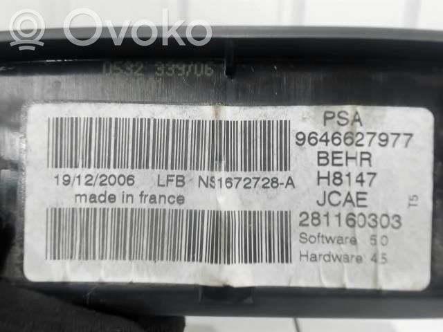 Peugeot 307 Climate control unit 