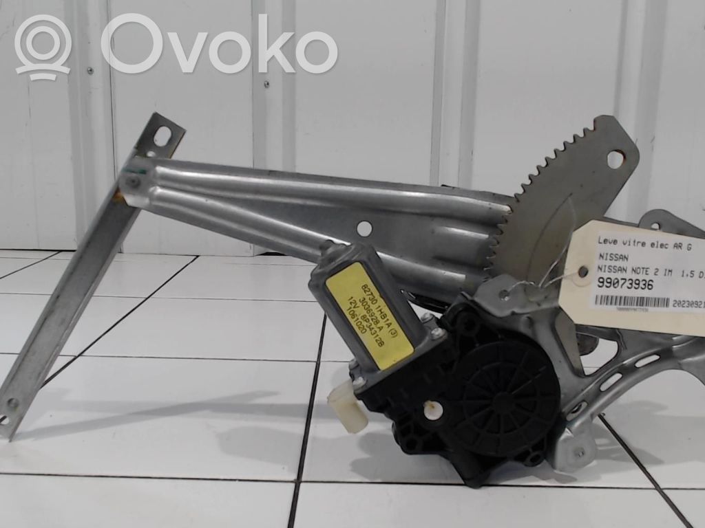 Nissan Note (E12) Regulador de puerta trasera con motor 