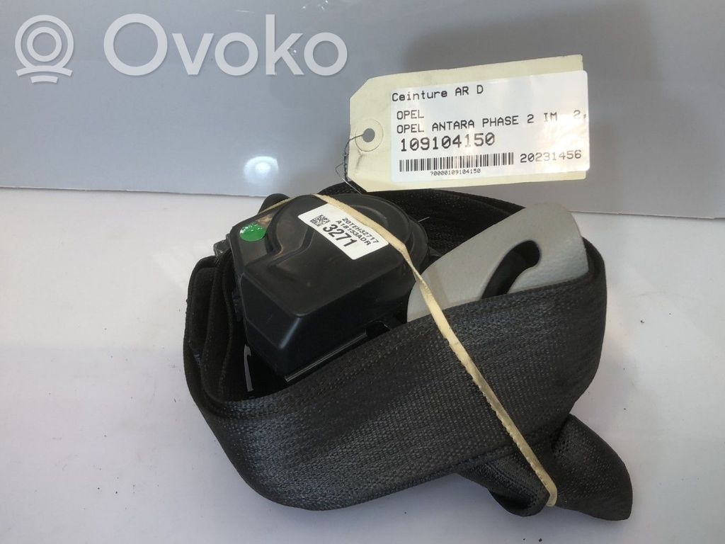 Cinturón trasero   95416755