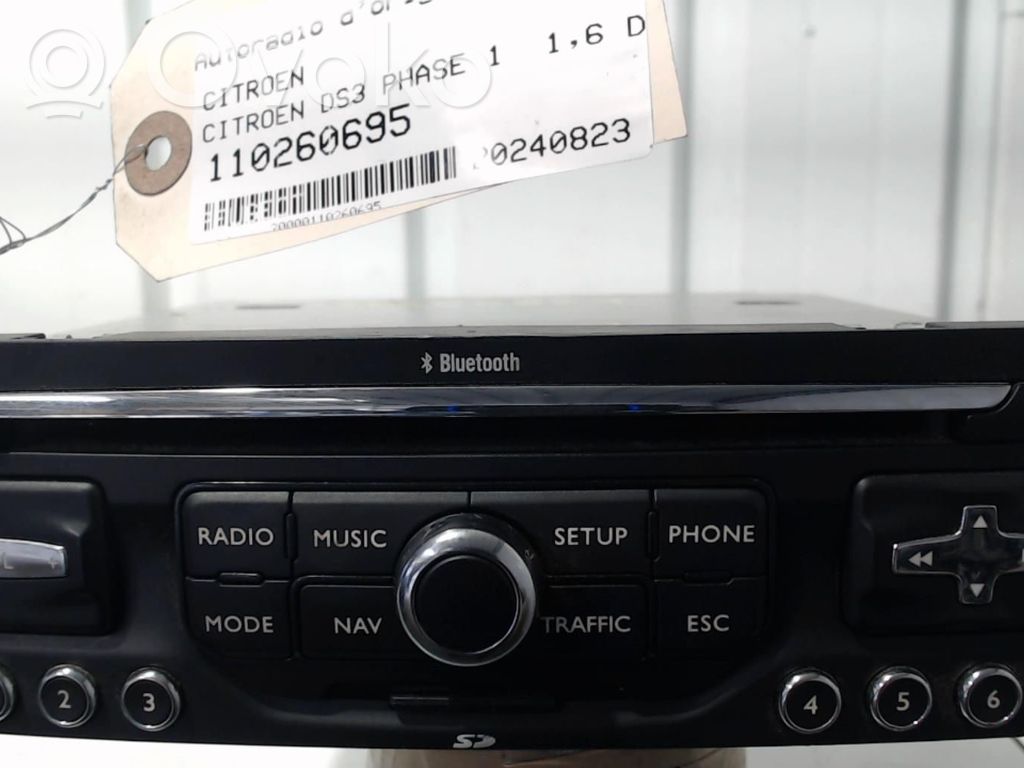 Citroen DS3 Radio / CD-Player / DVD-Player / Navigation 