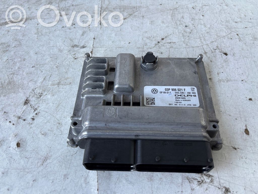 Skoda Fabia Mk2 (5J) Engine control unit/module 