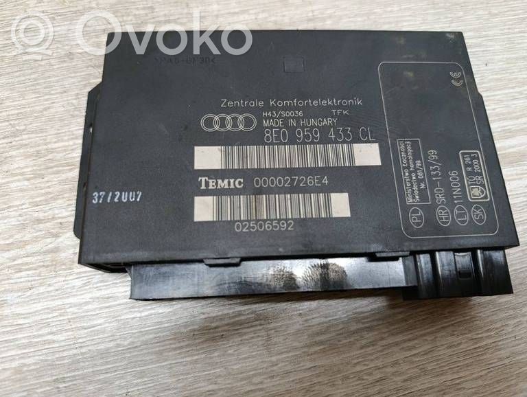 Audi A4 S4 B7 8E 8H Module confort 